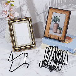 30Pcs Iron Display Easels for Decorative Plates&nbsp;ODIS-WA0001-21