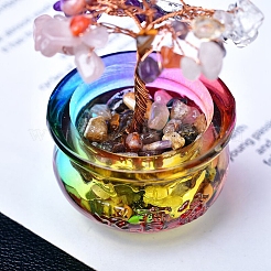 Tree of Life Chakra Gemstone Money Tree Bonsai Tree Home Office Decoration&nbsp;PW-WG73A12-01