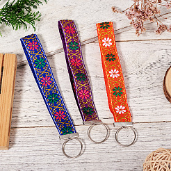 3Pcs Polyester Ribbon Pendant Decoration&nbsp;HJEW-TAC0065