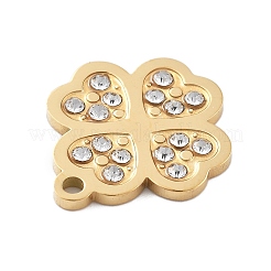 304 Stainless Steel Rhinstones Pendants&nbsp;LS-STAS-I327-16G
