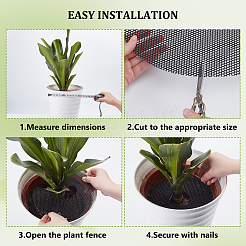 PE Plant Pot Grid Soil Protector Covers&nbsp;TOOL-OC0002-23B