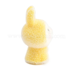Animal Theme Flocky Resin Pendants&nbsp;RESI-M051-01G
