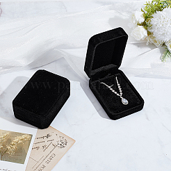 30Pcs Rectangle Velvet Big Pendant Display Boxes&nbsp;CON-GO0001-22