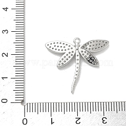 Brass Micro Pave Clear Cubic Zirconia Pendants&nbsp;KK-E796-06-P