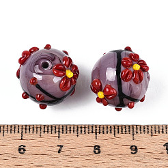 Handmade Lampwork Enamel Beads&nbsp;X1-LAMP-T023-23G