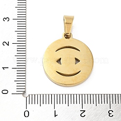304 Stainless Steel Charms&nbsp;LS-STAS-M341-01G-07