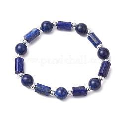 Natural mixed Gemstone Round Beaded Stretch Bracelets for Women&nbsp;BJEW-JB11137