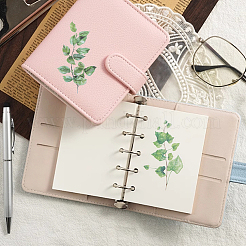 120Pcs 6 Styles Leaf PET Decorative Stickers&nbsp;DIY-SP0006-77