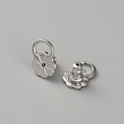 Brass Ear Nuts&nbsp;KK-WH0816-031P-02