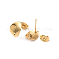 304 Stainless Steel Stud Earring Findings&nbsp;STAS-K254-04G