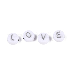 Opaque Acrylic Beads&nbsp;SACR-Q001-08B-M