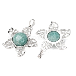 Natural Amazonite Pendants&nbsp;GG-CBA0251-06P