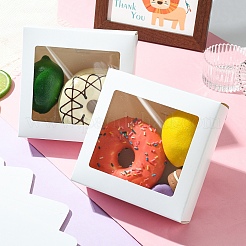 8Pcs Square Foldable Creative Cardboard Box&nbsp;CON-YW0001-77