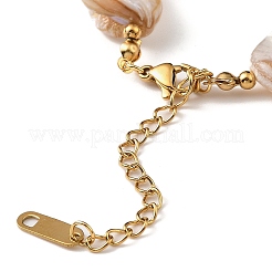 304 Stainless Steel Charm Bracelets for Women&nbsp;STAS-Z101-01G