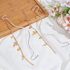 2Pcs Aluminum Chains Hanging Ornament&nbsp;HJEW-DR00182
