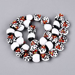 Handmade Bumpy Lampwork Beads&nbsp;LAMP-Q039-15A