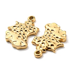 Ion Plating(IP) 304 Stainless Steel Pendants&nbsp;STAS-Q248-07G