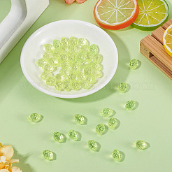 50Pcs Transparent Acrylic Beads&nbsp;TACR-TADJ0001-01C