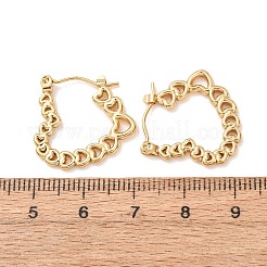 304 Stainless Steel Hoop Earrings&nbsp;EJEW-D364-01G