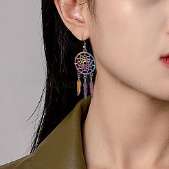 Rainbow Color Alloy Big Pendants&nbsp;PALLOY-SZ0001-30