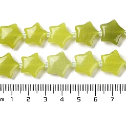 Natural Lemon Jade Beads Strands&nbsp;G-NH0005-004