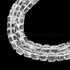 Natural Quartz Crystal Beads Strands&nbsp;G-F797-A15-01