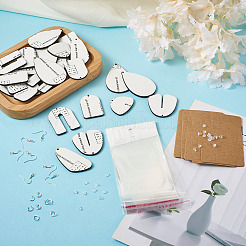 DIY Sublimation Dangle Earring Making Finding Kits&nbsp;DIY-BY0001-36