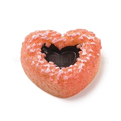 Heart Cake Opaque Resin Imitation Food Decoden Cabochons&nbsp;CRES-Q220-01