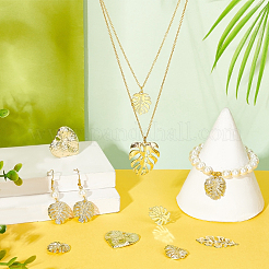 Monstera Leaf Pendant Sets&nbsp;DIY-PH0013-15