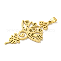 304 Stainless Steel Pendants&nbsp;STAS-M067-01G