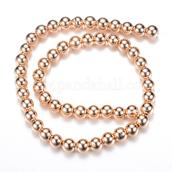 Electroplate Non-magnetic Synthetic Hematite Bead Strands&nbsp;G-Q466-2mm-04
