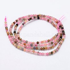 Natural Multicolor Tourmaline Beads Strands&nbsp;G-K185-14B
