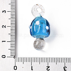 Handmade Lampwork Pendants&nbsp;LAMP-T021-23D