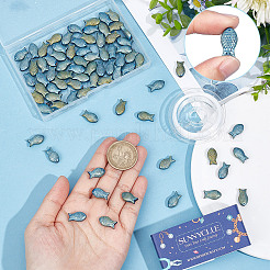 DIY Fish Beaded Stretch Bracelet Making Kit&nbsp;EGLA-SC0001-10