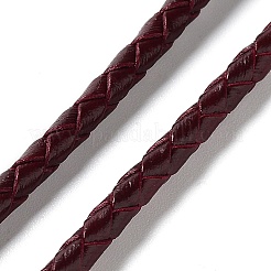 Braided Leather Cord&nbsp;VL3mm-28