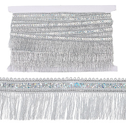 Sequin Tassel Lace Trim&nbsp;OCOR-WH20003-78B