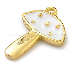 Rack Plating Brass Enamel Pendants&nbsp;KK-G515-07G