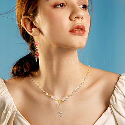 20Pcs 2 Styles Alloy Rhinestone Pendants&nbsp;FIND-NB0006-29