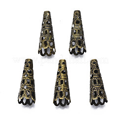 Iron Filigree Bead Cones&nbsp;E057Y-NFAB