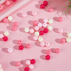 Opaque Acrylic Beads&nbsp;SACR-PA0001-04B-05