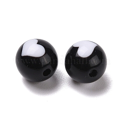 Two-Tone Acrylic Beads&nbsp;LS-OACR-U003-02B