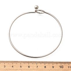 Tarnish Resistant 304 Stainless Steel Bangle&nbsp;BJEW-H530-01P