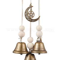 Iron Witch Bells for Door Knob Protection&nbsp;HJEW-JM02251