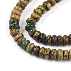 Natural Verdite Stone Beads Strands&nbsp;G-T140-72B