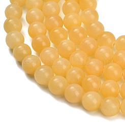 Natural Yellow Calcite Beads Strands&nbsp;GG-CBAA3AB-02-10mm