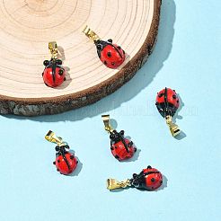 6Pcs Handmade Lampwork Pendants&nbsp;LAMP-FS0001-57B