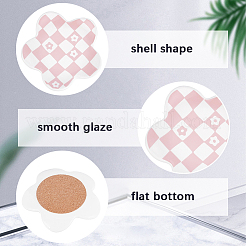 Ceramic Food Plate&nbsp;AJEW-SP0005-04C