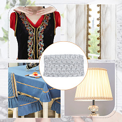 Metallic Lace Trim&nbsp;OCOR-WH0071-032A