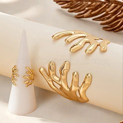 Alloy Cuff Bangles & Rings Sets&nbsp;FS-WG81B86-01