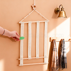 2 Bags 2 Styles Star Flower Wooden Wall-Mounted Hair Clip Display Organizer Racks&nbsp;ODIS-GA0001-93